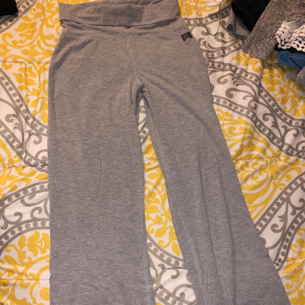 Grey Nike Yoga Pants